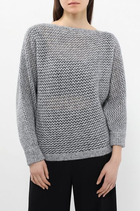 Джемпер крупной вязки с металлизированным эффектом Guess 6975₽