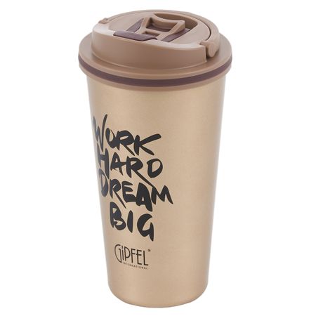 Термокружка вакуумная Gipfel Megapolis 52284 500 мл 2392₽