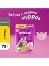 Влажный корм Whiskas для котят, курица, паштет