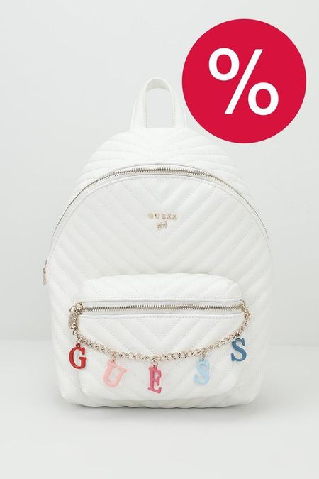 Рюкзак с карманом и брелоками Guess 5290₽