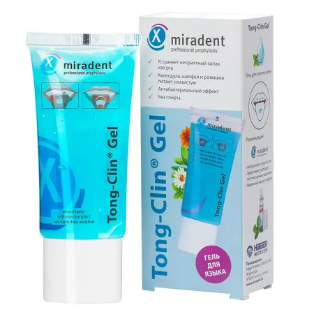Уход за языком miradent Tong-Clin Gel 660₽