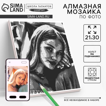 Алмазная мозаика по фото с полным заполнением