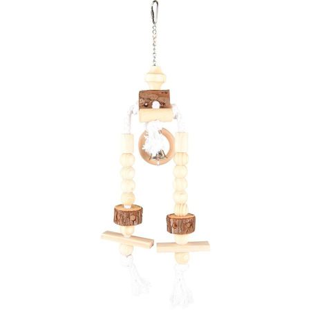 Flamingo игрушка для птиц деревянная с колокольчиком - 40 см 774₽