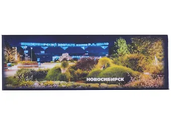 ГС Магнит закатной 115х40мм Новосибирск Зоопарк