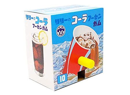 10 иен Lily Fusen Cola Gum 150 штук коробка 150 [1 штука]