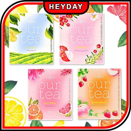 [Jardin] Наш чай 8 пакетиков x 1 коробка 2 коробки Корейский фруктовый чай Strawberry 8 bags x 1 box