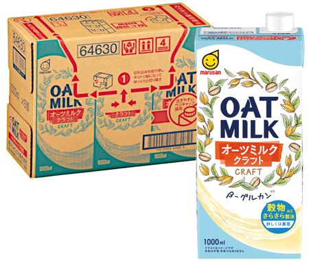 Marsan Oat Milk Craft 1000 мл x 6 бутылок