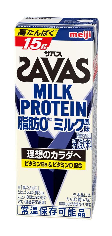 SAVAS MILK PROTEIN жир 0 молочный ароматизатор 200 мл x 24 бутылки подсластитель Meiji Milk Protein [не использовался]