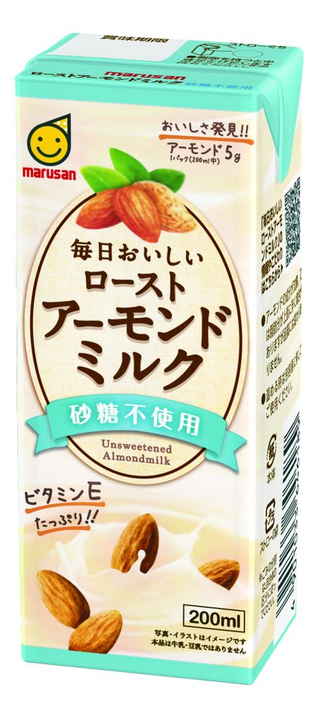 Marsan Everyday Delicious Молоко из жареного миндаля без сахара 200 мл x 24 бумажные упаковки