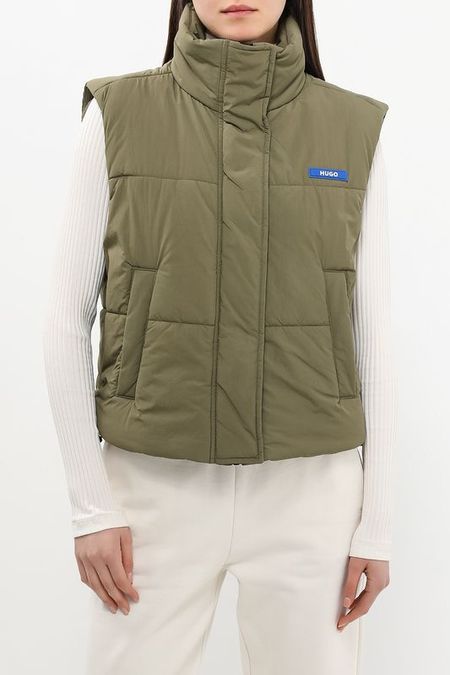 Жилет утепленный с воротником стойкой HUGO BLUE 14325₽