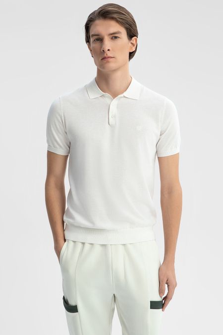 Поло из хлопка шелка и льна 7990₽