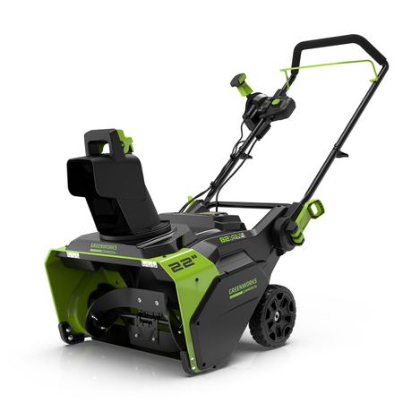 Снегоуборщик аккумуляторный Greenworks GD82ST, 82V, 56 см, бесщеточный, без АКБ и ЗУ