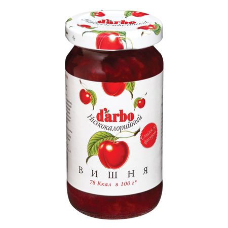 Конфитюр низкокалорийный D'Arbo Naturrein вишня 220 г