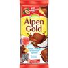 Шоколад молочный Alpen Gold с добавлением инжира с кокосом и крекером, 85 г