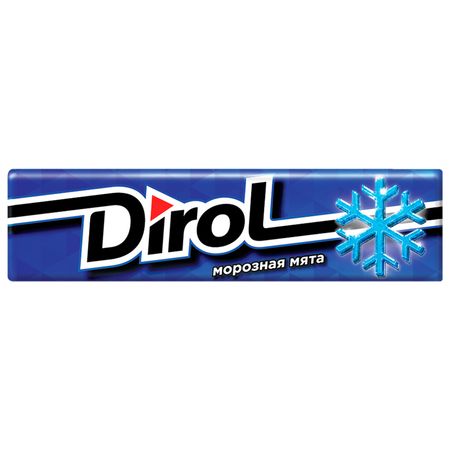 Жевательная резинка Dirol Морозная мята 13,6 г
