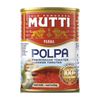 Томаты Mutti резаные кубиками в томатном соке с чесноком 400 г