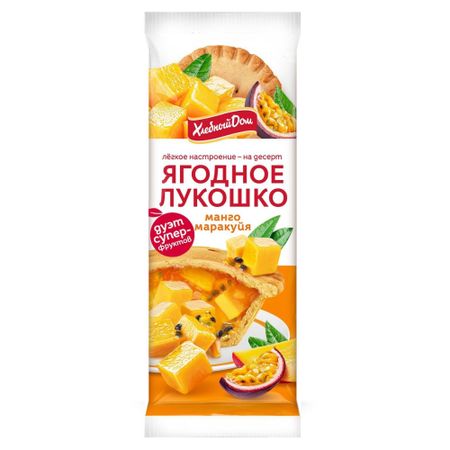 Кекс Хлебный дом ягодное лукошко манго-маракуйя 140 г