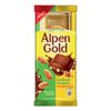 Шоколад Alpen Gold молочный Миндаль/Карамель 90 г