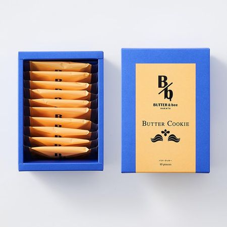 10 масляных печений Butter Bee Gift Sweets Gift Western sweets Выпечка Сладости Sweets Cute Hakata HAKATA День святого Валентина Белый день WhiteDay BUTTER&bee