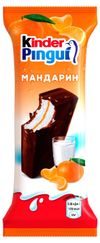 Пирожное бисквитное Kinder Pingui мандарин, 30 г