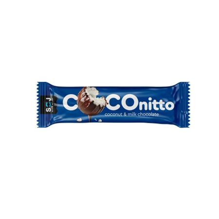 Батончик SOJ Coconut Bar С ванильно-сливочным вкусом в шоколаде 40 г