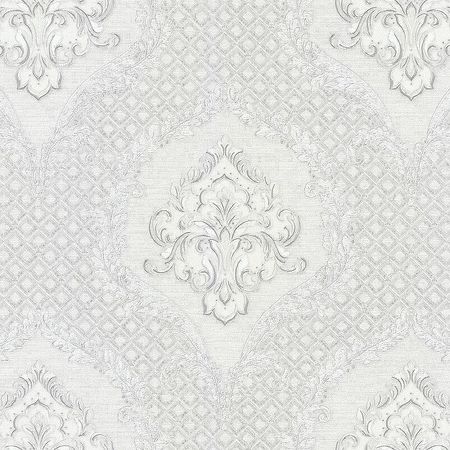 Обои Emiliana Parati Gianfranco Ferre Home 3 62042 Винил на флизелине 1061005 Белый Дамаск 16500₽
