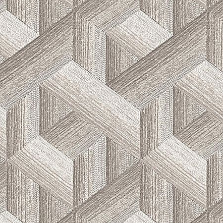 Обои Alessandro Allori Barbara 2606-2 Винил на флизелине (1,06*10,05) Серый, Геометрия