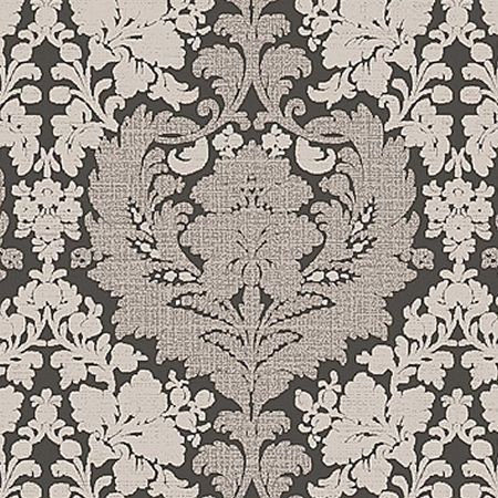 Обои Alessandro Allori Barbara 2610-6 Винил на флизелине 1061005 Черный Дамаск 3960₽