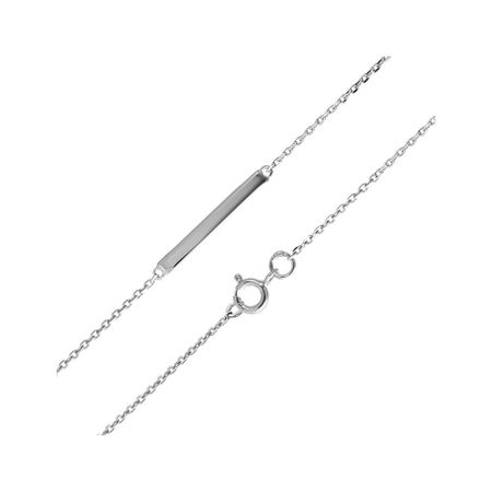 Серебряный браслет с родированием 360₽