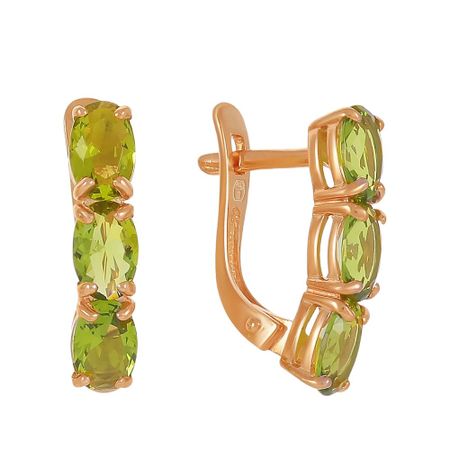 Серьги из серебра с алпанитами 1290₽