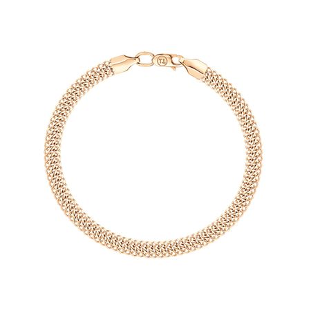 Золотой браслет с алмазной гранью 68660₽