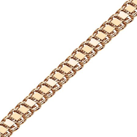 Золотой браслет ручного плетения Дракон 350240₽