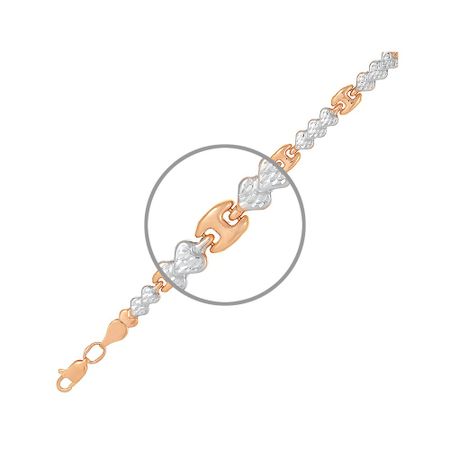 Золотой браслет Ролекс с родированием 69920₽