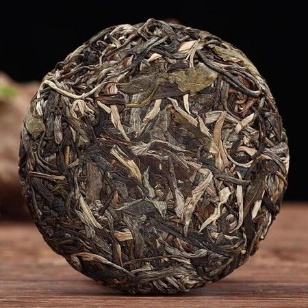 100 г сырого чая пуэр Лаобаньчжан - экологически чистый, слегка горьковатый, сладковатое послевкусие