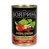 Фасоль Бояринъ красная в томатном соусе натуральная жестяная банка 425 мл