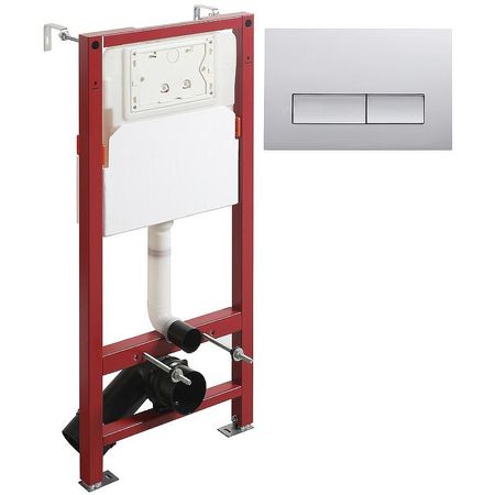 Инсталляция Agger ACC500APB0200 для унитаза с клавишей смыва Хром глянцевый 20490₽