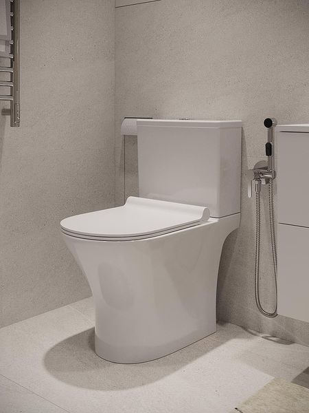 Унитаз компакт Agger AT07000 с бачком и сиденьем Микролифт 19790₽