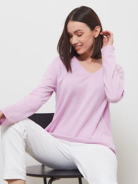 Пуловер из ультратонкого хлопка Vinnis