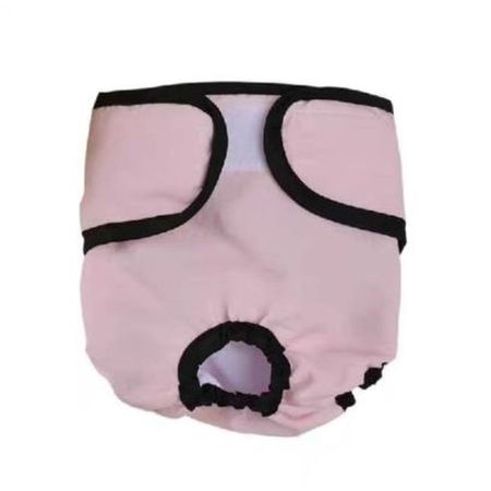 ЗооНяня подгузник для кобелей розовый размер 40х45 M 630₽