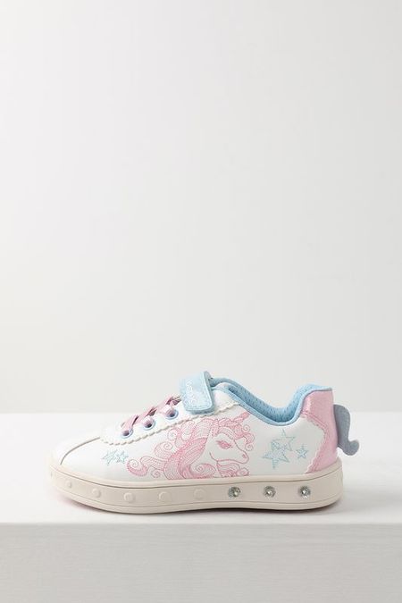 Кеды комбинированные с принтом Geox 4455₽