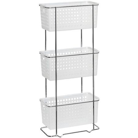 Этажерка Grampus GR-7293 угловая Белая