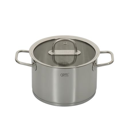Кастрюля из нержавеющей стали Gipfel Capella 2700 20 см37 л 7192₽