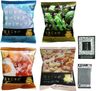 4 шт. по 31 г в упаковке Terra Foods Жареные картофельные чипсы с беконом и сыром Юдзу, которые можно есть, не беспокоясь о калориях 4 бонусных пакета [Ассортимент