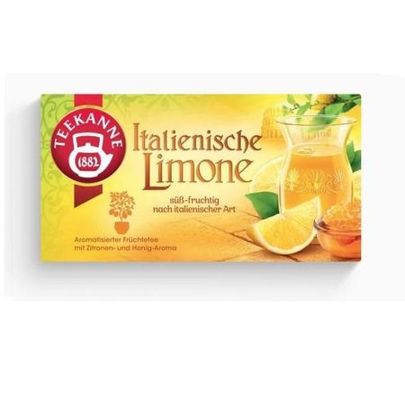 20 пакетиков итальянского чая Ticanne Lime по 2,5 г