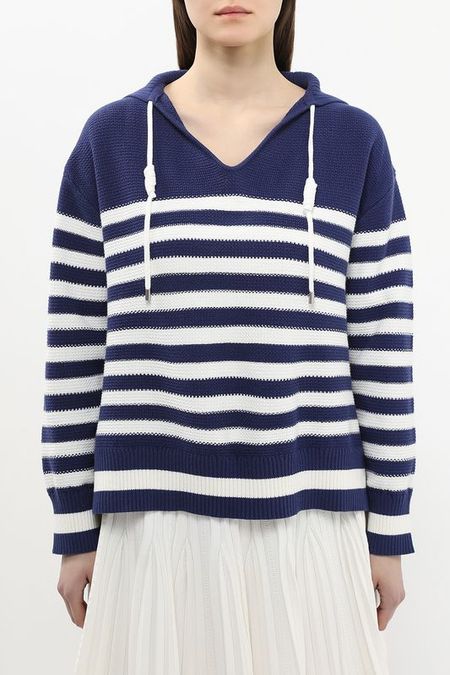 Пуловер хлопковый с капюшоном BELUCCI 6607₽