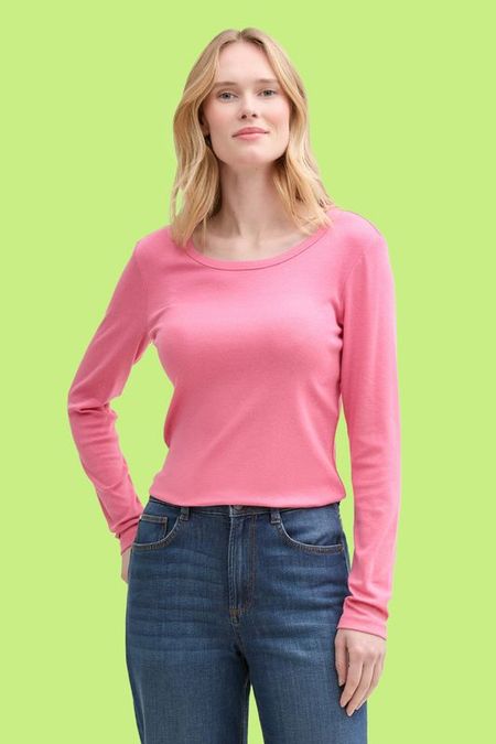 Лонгслив однотонный TOM TAILOR 1874₽