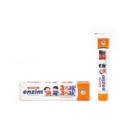 Зубная паста Enzim Детская зпаста Enzim Anak Orange апельсин 50 мл 450₽