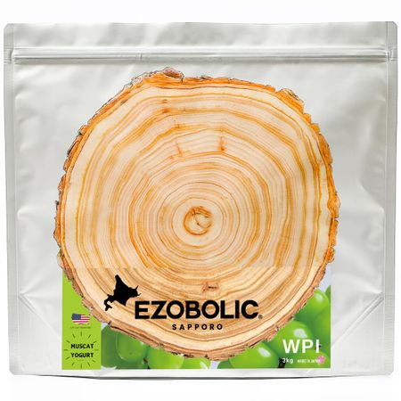 EZOBOLIC Изолят сывороточного протеина WPI 3 кг со вкусом мускатного йогурта со вкусом протеина из специализированного магазина протеинов из Хоккайдо EZOBOLIC отечественного производства [28,9 г