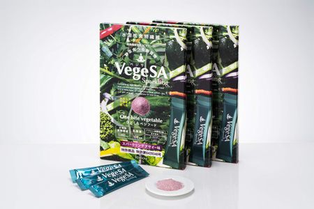 Набор из 3 коробок Безводный зеленый сок [Vejisa] размером с укус