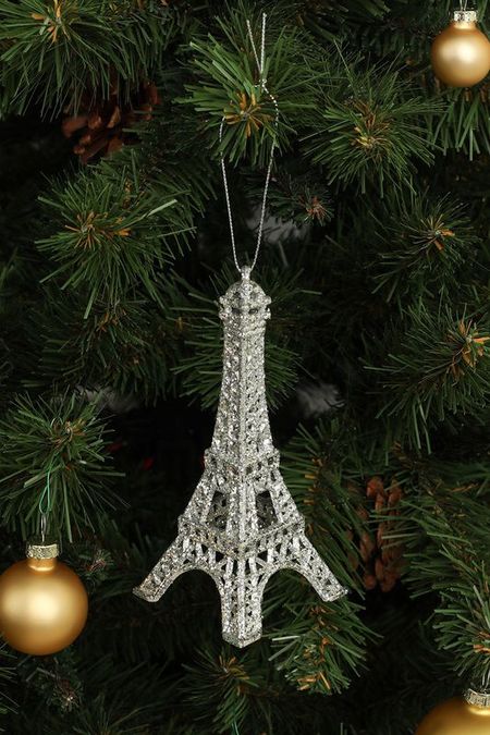 Елочная игрушка Эйфелева башня 3D Holiday Classics 490₽